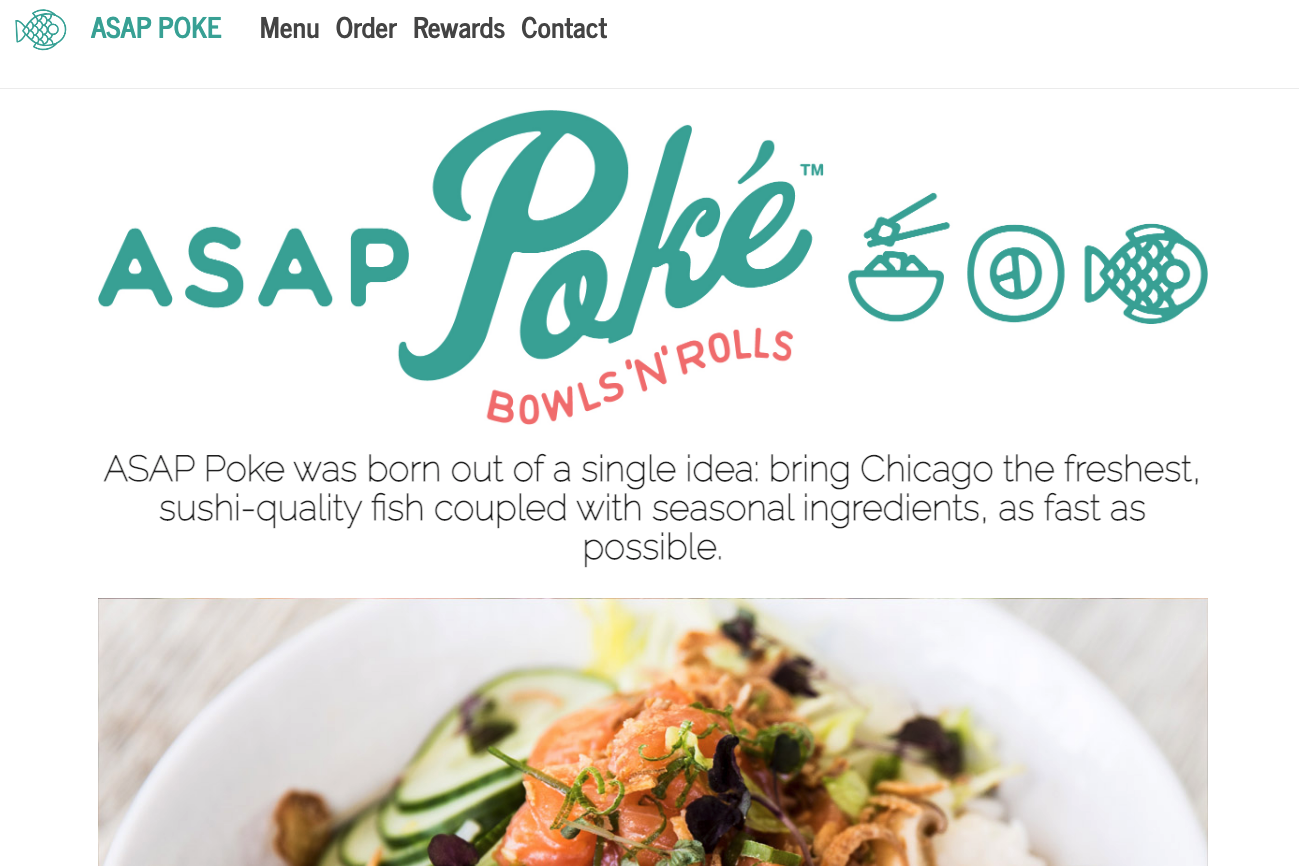 ASAP Poke web application